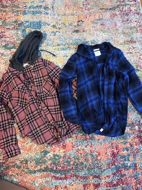 Women’s Arizona American Eagle plaid Flannel shirts